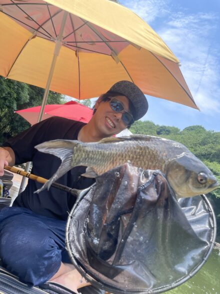 清遊湖でカッツケ100枚達成！