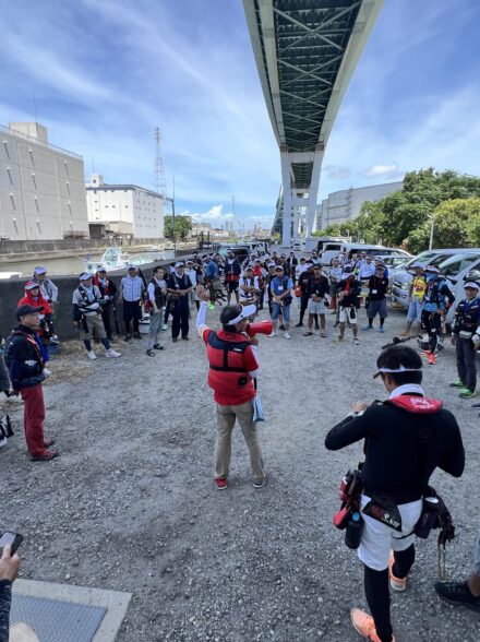 黒鯛工房大阪湾落とし込みトーナメント決勝戦1日目