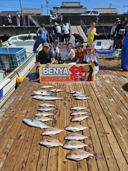 夏休み！海上釣り堀