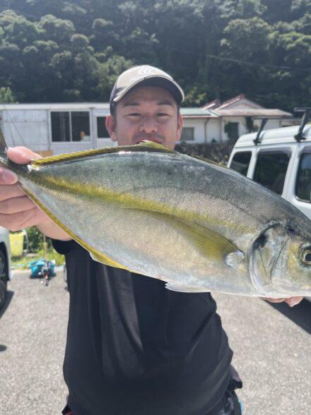 超高級魚　天然シマアジを狙う！　＠昇成丸さん