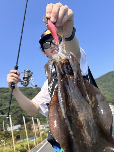 遠征❗️真夏のエギング❗️