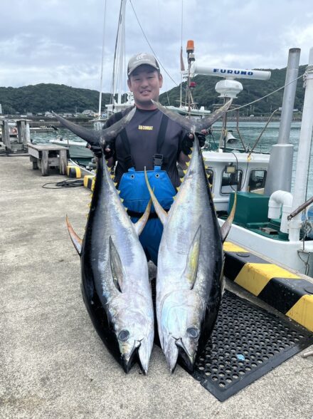 今年も行ってきました‼︎潮岬沖キハダフカセ‼︎