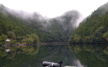 秋の七色ダム10月初旬