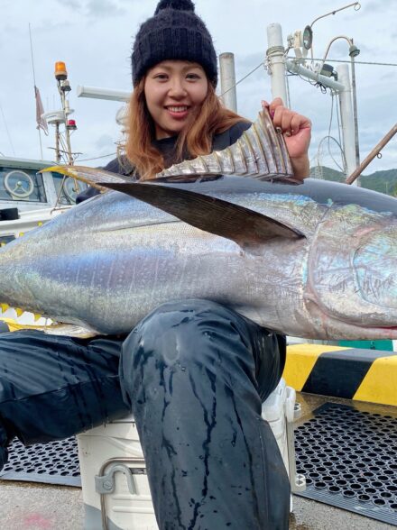 串本でキハダフカセ🎣