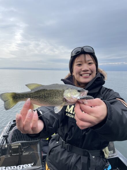 冬の奥琵琶湖🎣