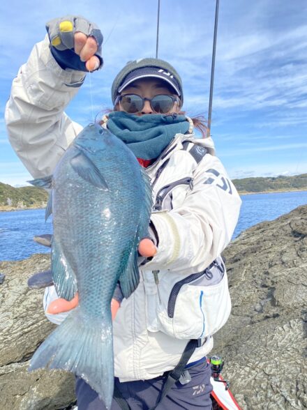 鮎のお客さんの磯釣り第２弾