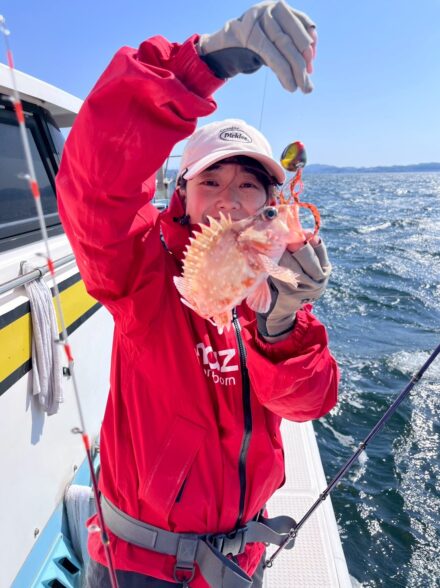 初挑戦の東京湾タイラバ✨