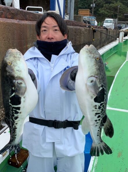 萬栄丸　トラフグ2戦目