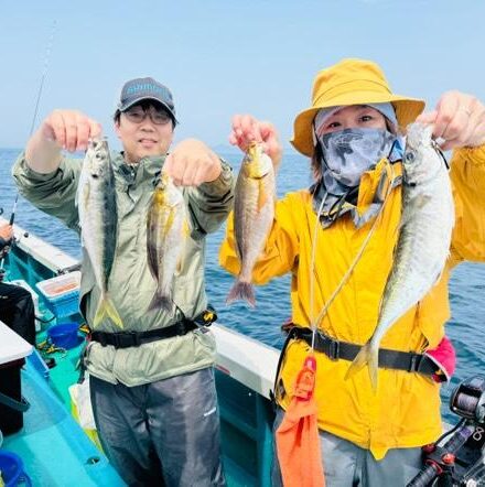 和歌山県御坊市南塩屋漁港出船谷口釣船（谷口丸）さんの天秤ズボ釣り