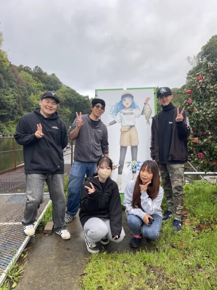 清遊湖にてへら釣り教室！