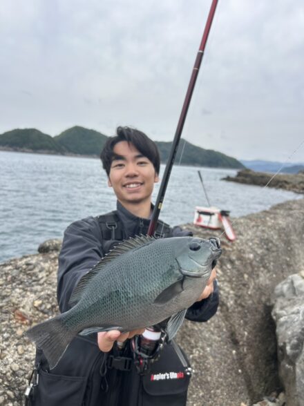 爆風のフカセ！in初級地磯