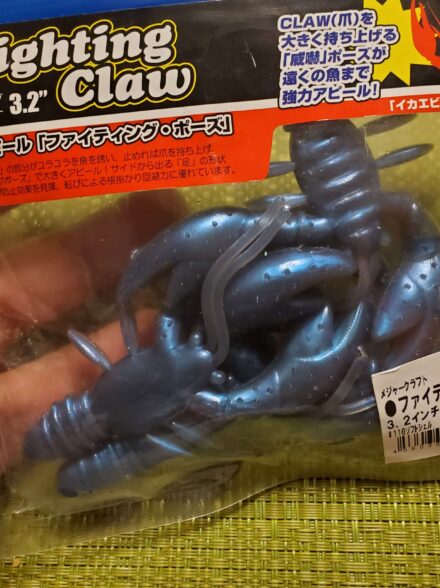 ザリガニみたいなワームで伊勢湾ボートキジハタ