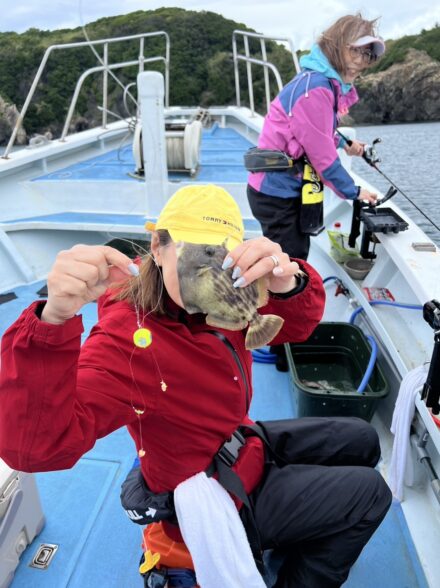 カワハギ釣行へ!!