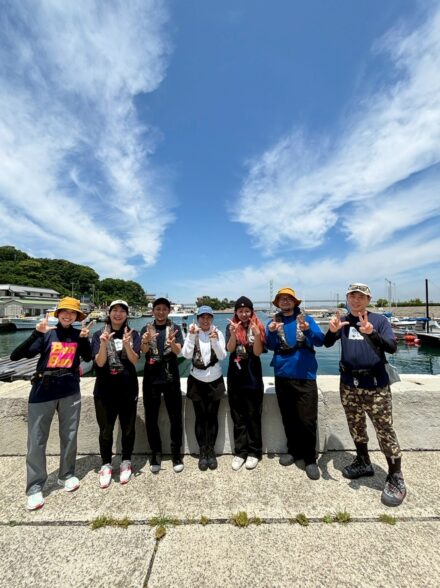 淡路島の岩屋一文字でルアチャンロケ