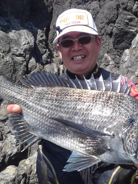 三重県　方座浦のグレ