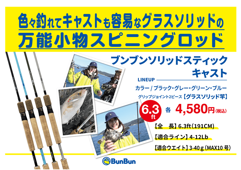 ソリッドスティックキャスト