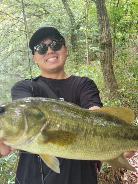 久々のバス釣り