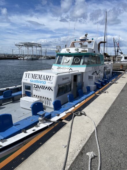 9/21 泉佐野漁港 夢丸さんでタチウオテンヤ