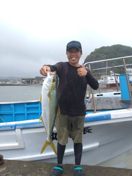 雨風波の外房ヒラマサジギング
