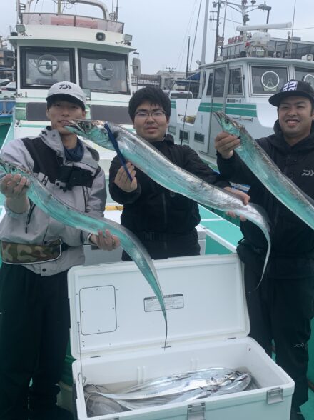 久里浜港 平作丸さんへ太刀魚テンヤ