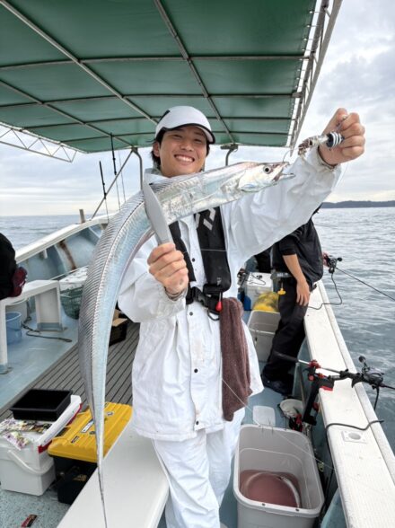 高田釣行便 大阪湾船タチウオテンヤ研修