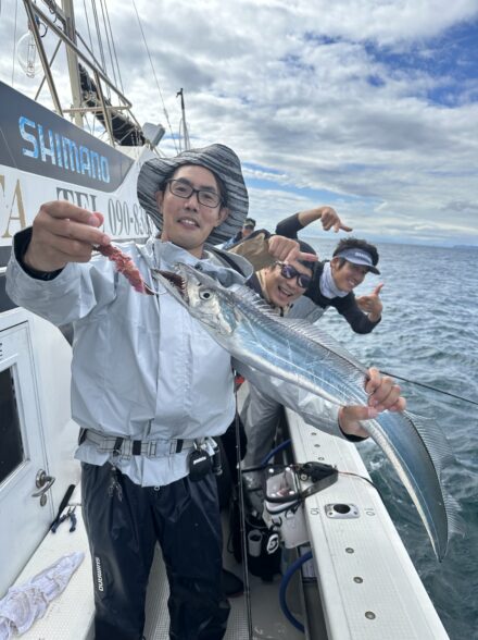 シマノ新製品でタチウオテンヤ大爆釣❗️