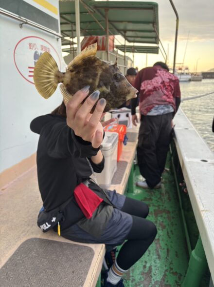 三邦丸さんでカワハギ釣行
