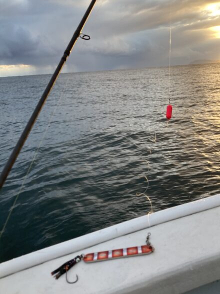 北海道！オフショア！サケ跳ね打ち！