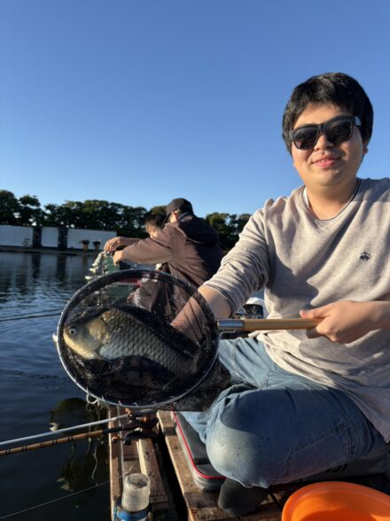 初めてのヘラブナ釣り挑戦!in椎の木湖