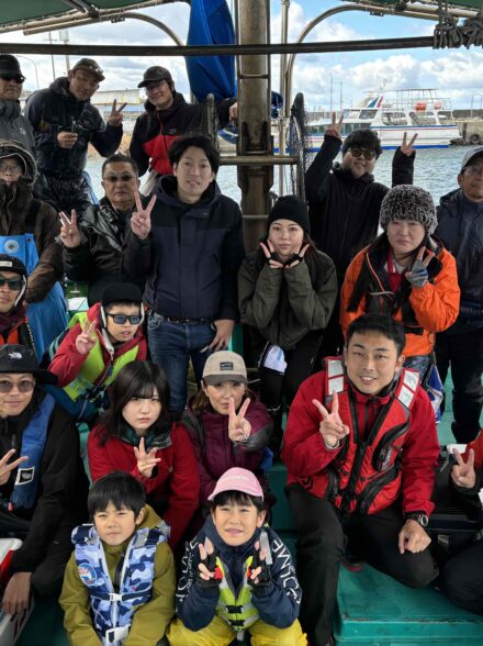 ブンブン堺店 カワハギ釣行会 三邦丸