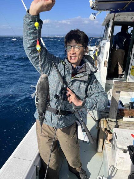 魚堪丸 トラフグ釣行