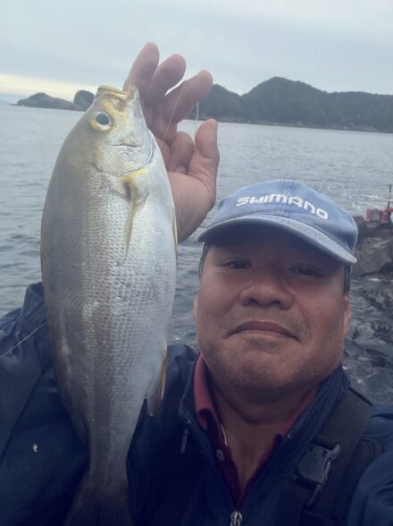 イサキ大漁　遠投かご釣り＠チガ崎