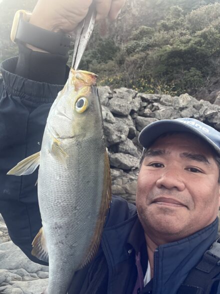 3週連続遠投かご釣り @チガ崎