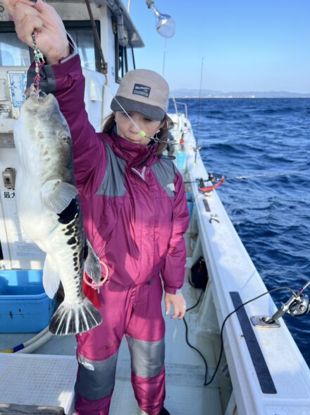 トラフグを求めに…!!(魚勘丸)