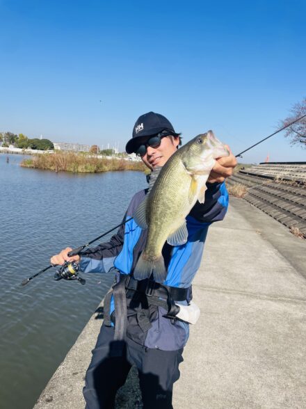 霞ヶ浦で陸っぱり！