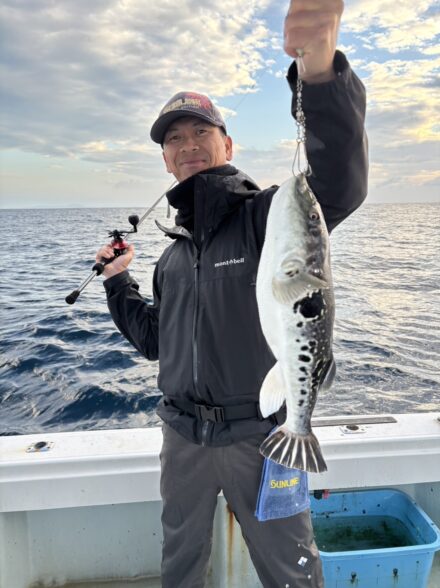 船トラフグ釣り