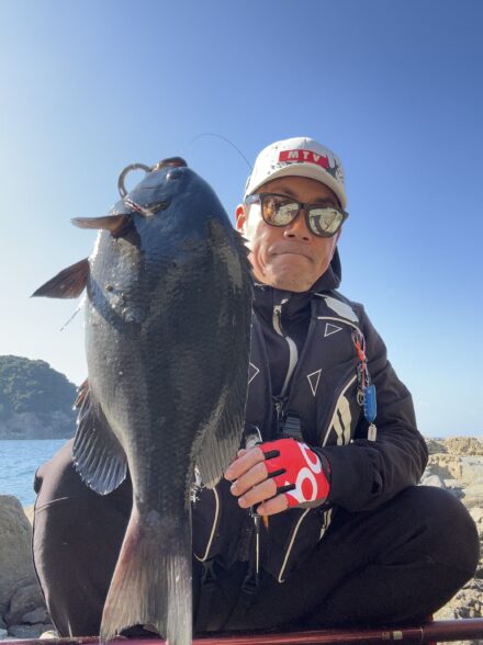 地磯での五目釣り