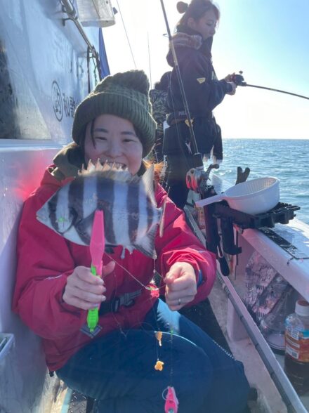 冬のカワハギ釣行