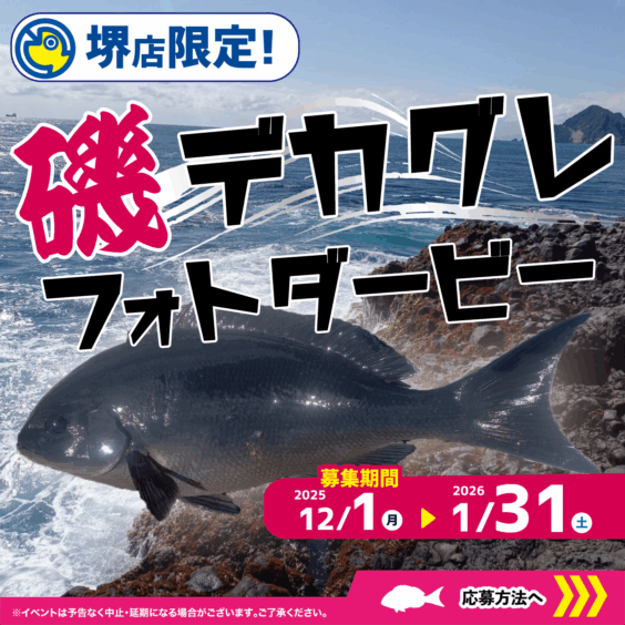 【堺店限定！】磯デカグレフォトダービー！