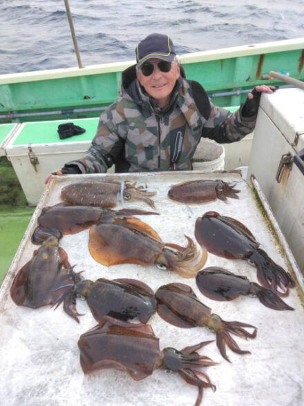 湘南エリア出船の秋〜冬アオリイカ狙い・その③！！