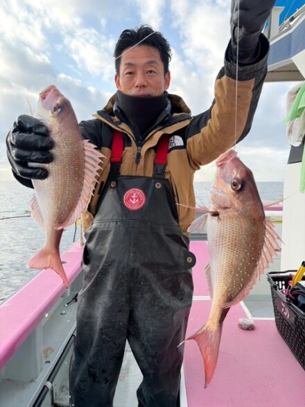 相模湾奥のコマセマダイは激シブ日に当たって「今年も」大苦戦・・・😅😅😅