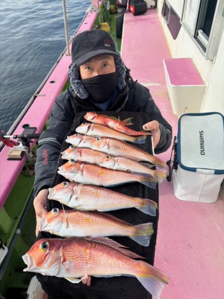 とことんアマダイ3年目! 3戦目 (1/21・茅ヶ崎沖)