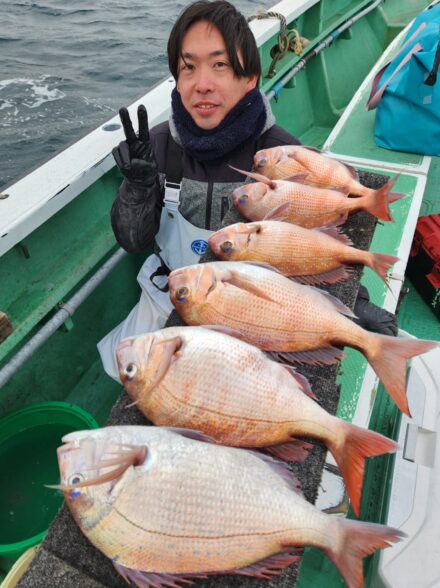 一義丸 コマセマダイ