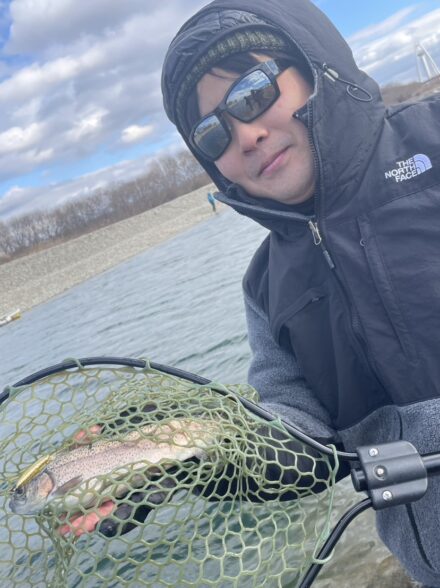 北方マス釣り場