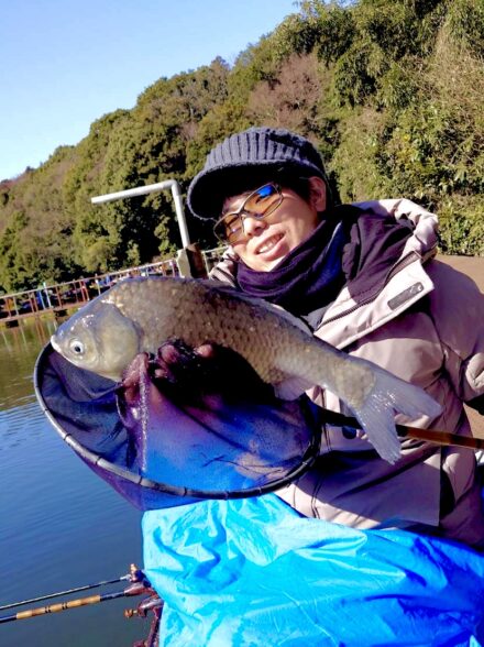 清遊湖でまたまた沖宙！