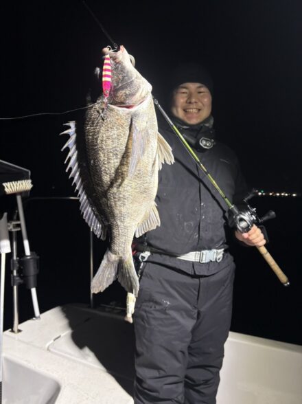 のっこみシーズン伊勢湾チヌジギング