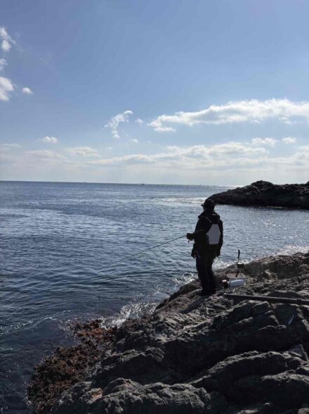 出雲　小川渡船　磯釣り
