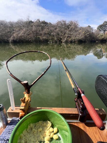 真冬のヘラブナ釣り第二弾
