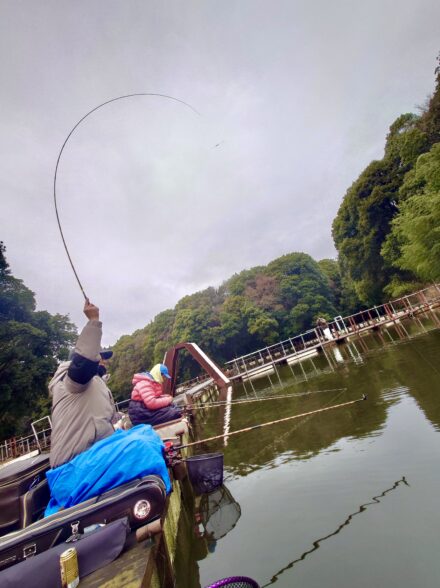 「へら鮒」取材で清遊湖釣行！