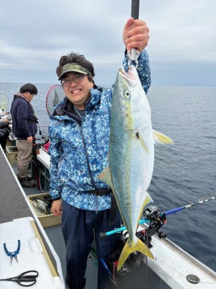 千代丸さんでジャンボ平アジ狙い